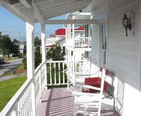 Upper porch