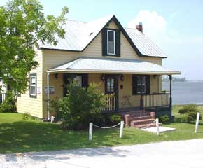 Front of Sandy Point Cottage