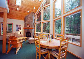 Mt Baker Cabin  Interior