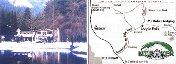 Mt Baker location map